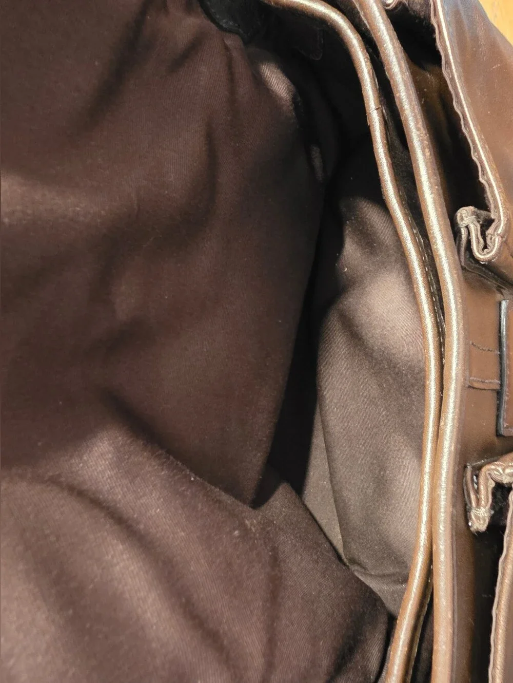 Chocolate Brown Leather Coach Soho Buckle Shoulder Bag Silver Hardware h05s-3653